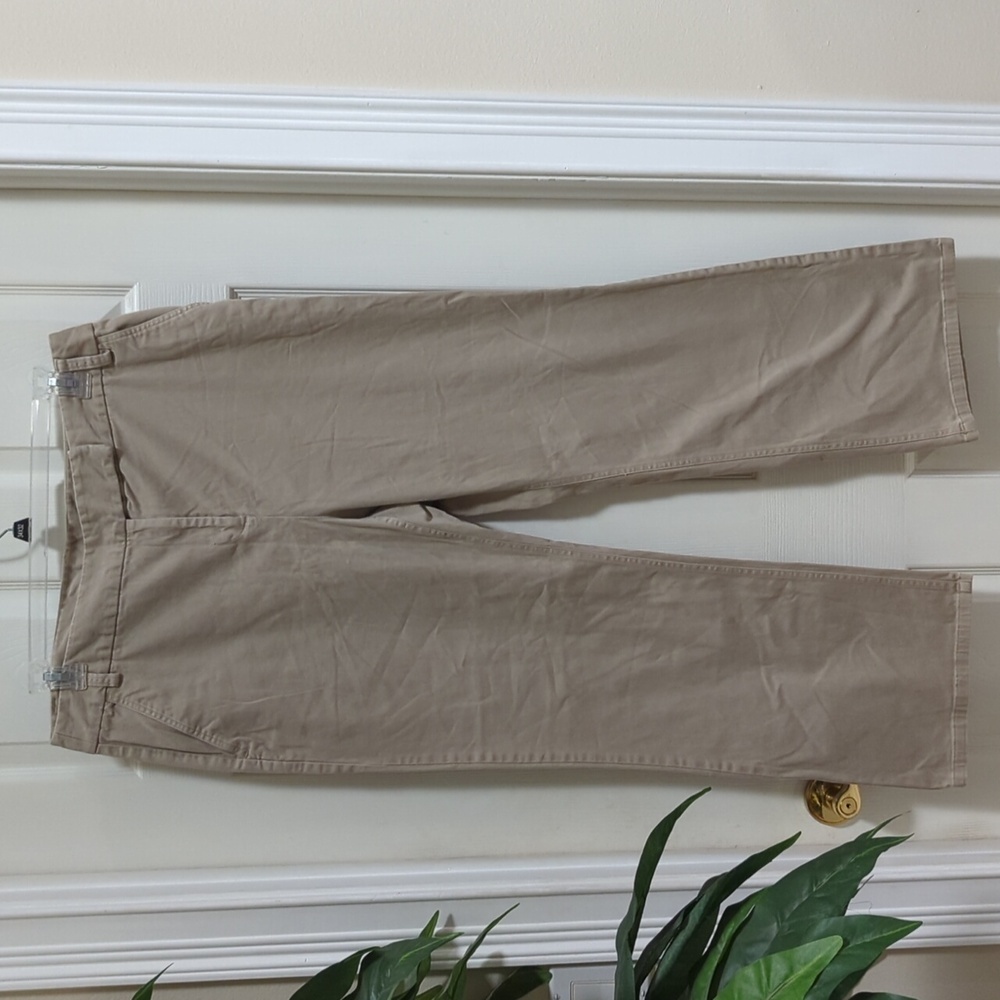 🐢Style & Co Women's Khaki Straight Leg Pants Size 16W